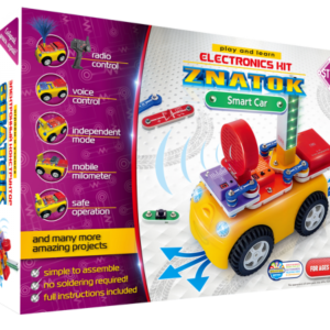 Electrical and electronics learning kit for children to build a smart robotic car Smart Car from ZNATOK