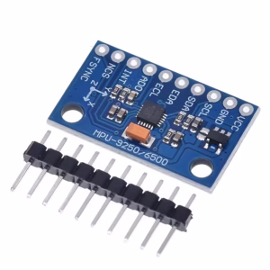 MPU-9250/6500 Compatible IMU Sensor Module with 9-DOF and I2C/SPI - 9-Axis Motion Tracking (Accelerometer/Gyro/Magnetometer/Heading) for Robotics, STEM Education - Compatible with Arduino, ESP32, Raspberry Pi, STM32