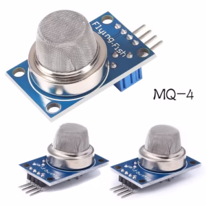 MQ-4 Natural Gas and Methane Sensor Module, Suitable for Science Experiments, DIY Robot Projects, STEM Education—Compatible with Arduino